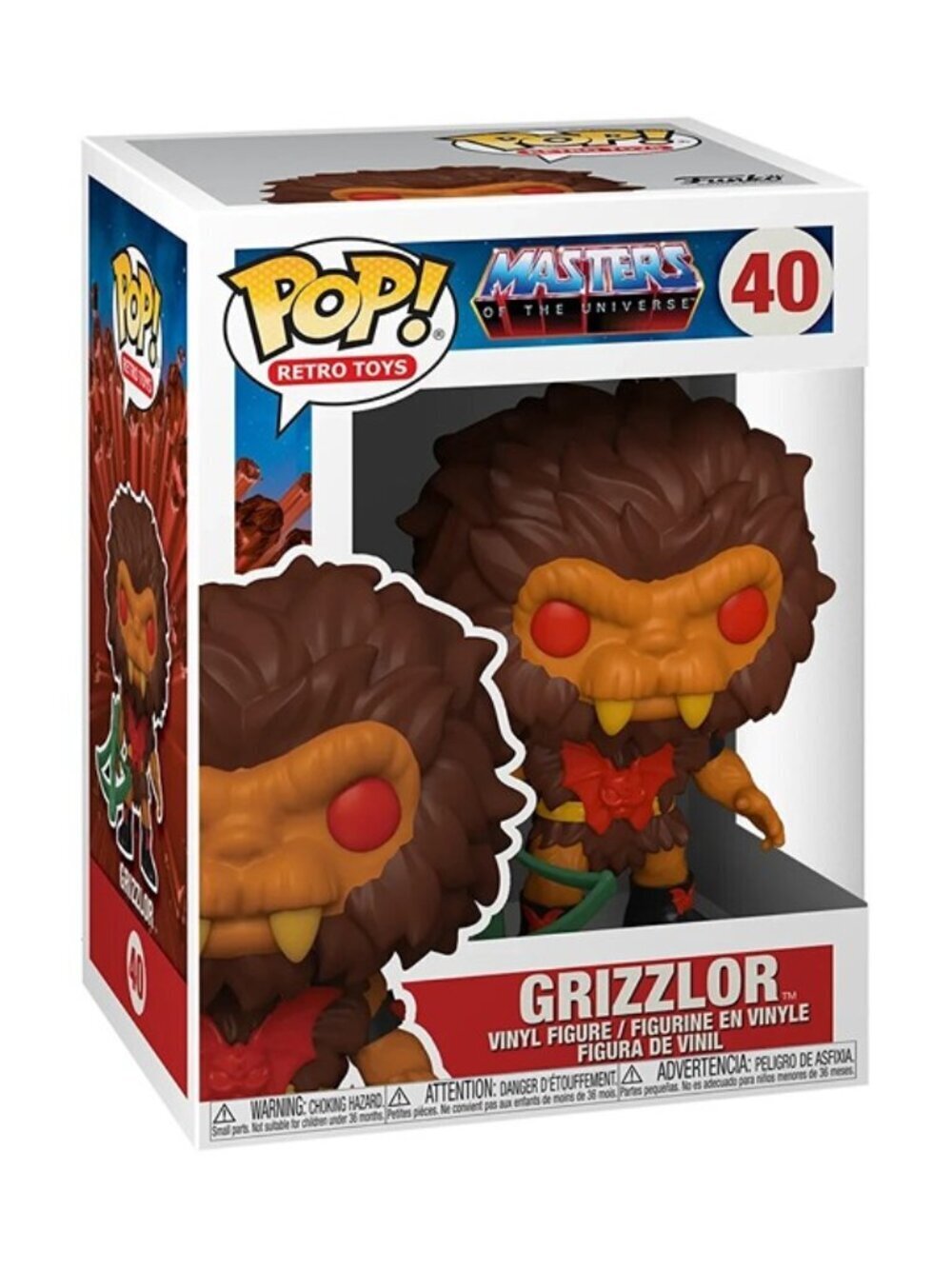 Funko Pop! Vinyl Masters of the Universe Grizzlor #40 Figure